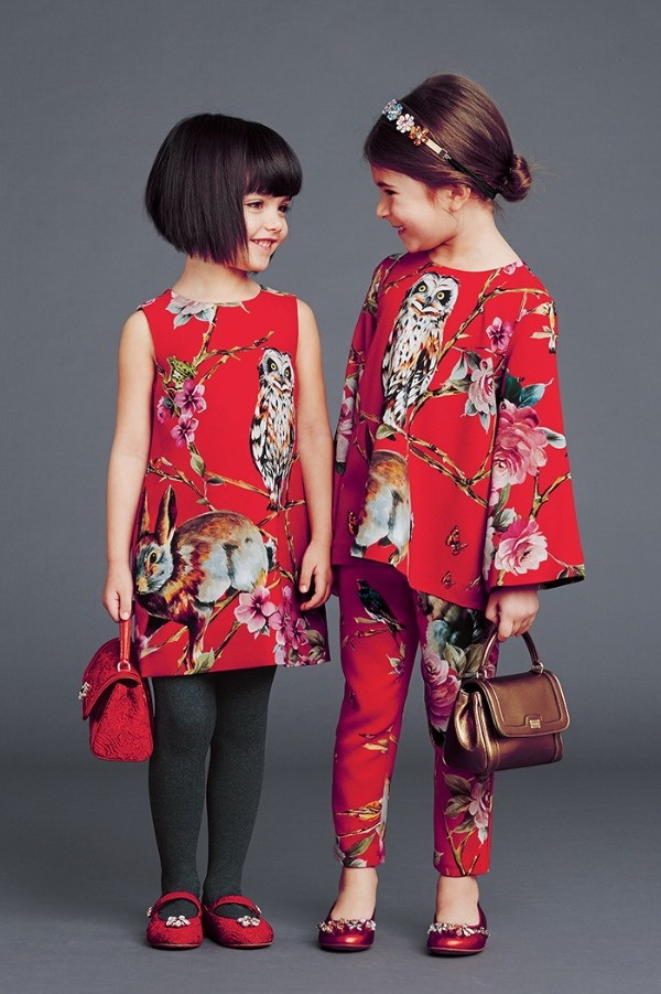 Ngất ngây với BST Dolce & Gabbana Thu 2014 dành cho trẻ em 11