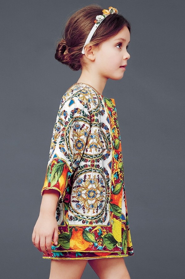 Ngất ngây với BST Dolce & Gabbana Thu 2014 dành cho trẻ em 21