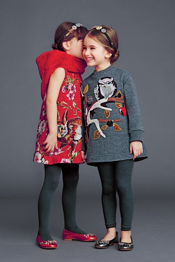 Ngất ngây với BST Dolce & Gabbana Thu 2014 dành cho trẻ em 7