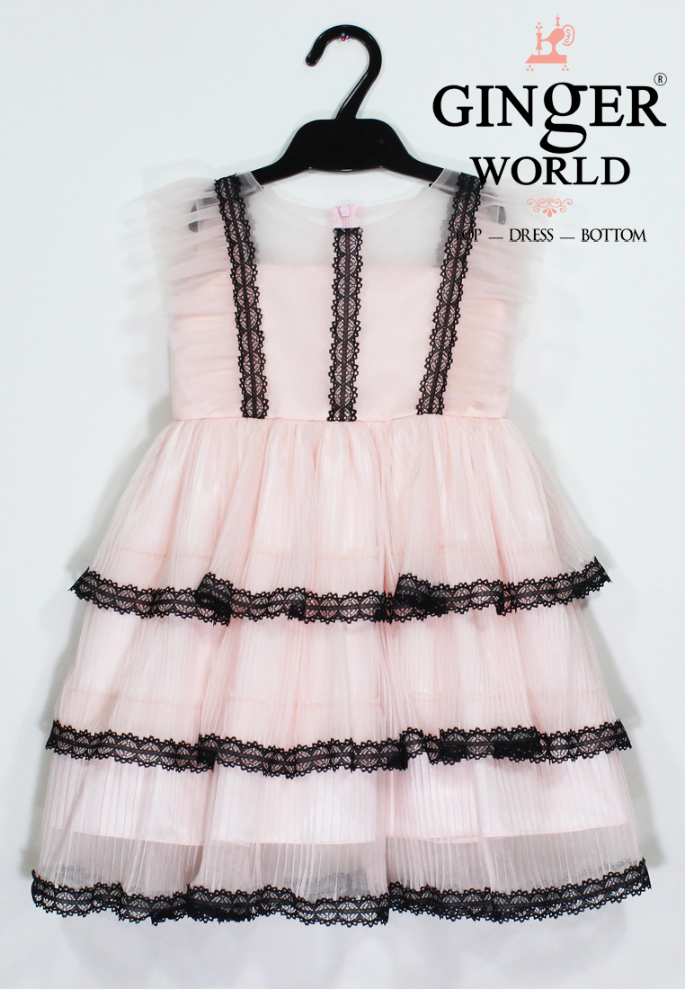 Cupcake ghép hình chiếc váy xinh cho sinh nhật bé gái